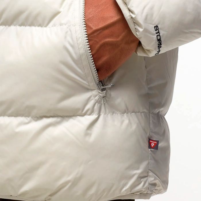 Пуховик NIKE SF WR PL-FLD HD JKT BEIGE/WHITE