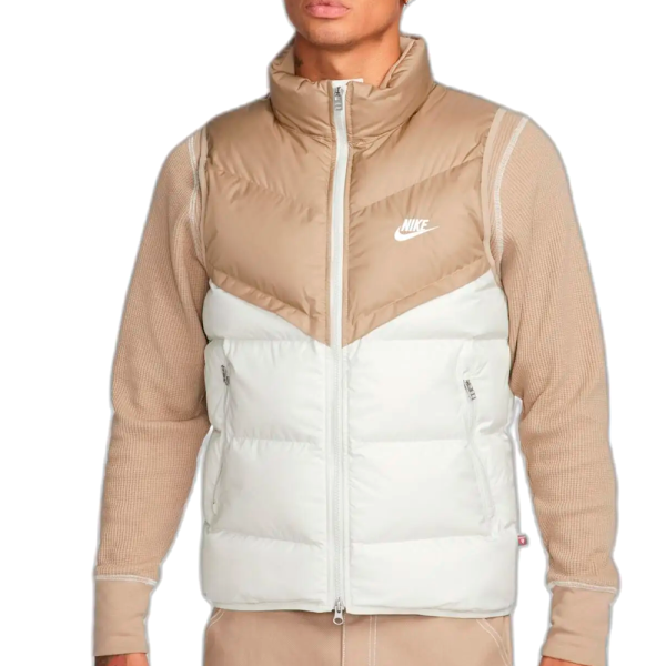 NIKE STORM-FIT WINDRUNNER BEIGE/WHITE