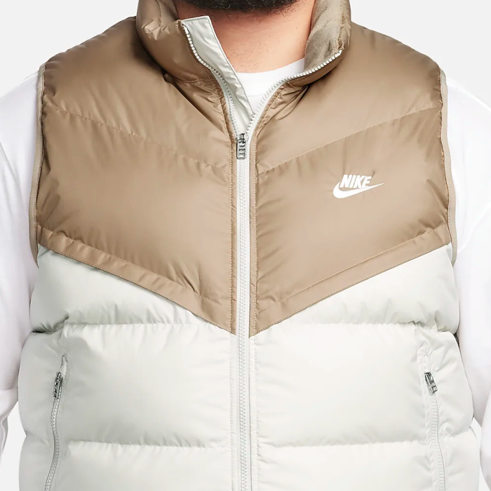 NIKE STORM-FIT WINDRUNNER BEIGE/WHITE