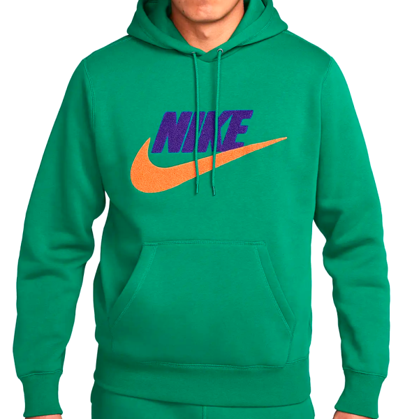 Худі NIKE CLUB FLEECE PULLOVER HOODIE GREEN