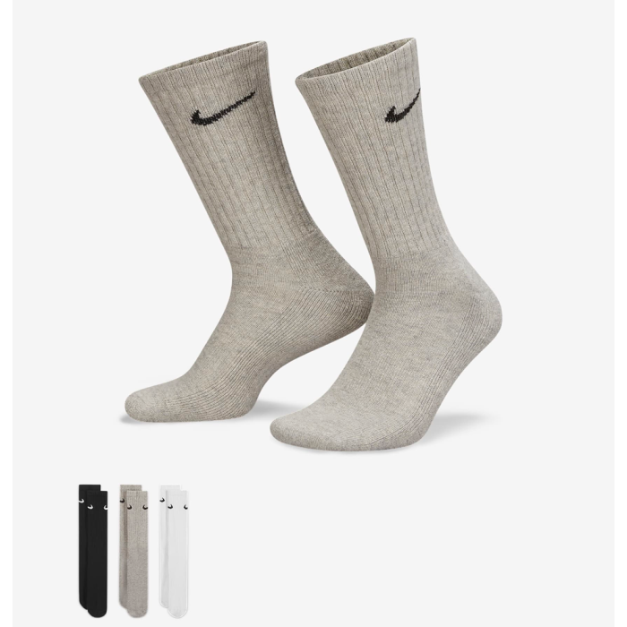 NIKE U NK V CUSH CREW 3P VALUE