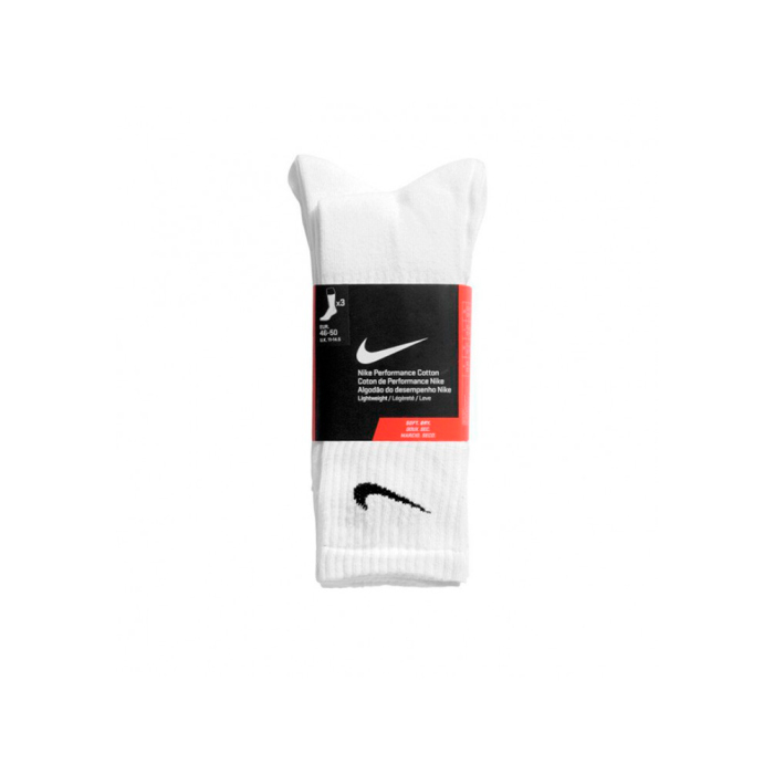 NIKE U PERF LTWT CREW 3PR WHITE
