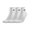 Шкарпетки NIKE VALUE COTTON QUARTER 3-PACK WHITE