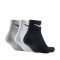 Шкарпетки NIKE CUSHION QUARTER TRAINING 3-PACK BLACK/GREY/WHITE