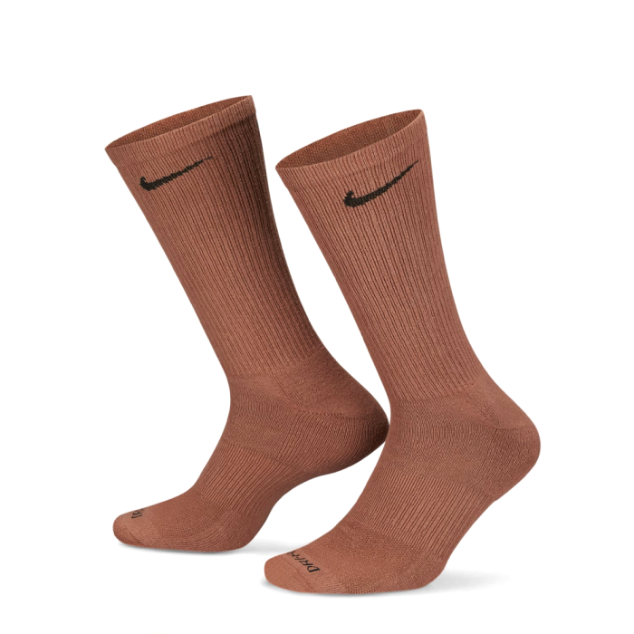 NIKE U NK EVRY PLUS CUSH CREW 3PR BEIGE