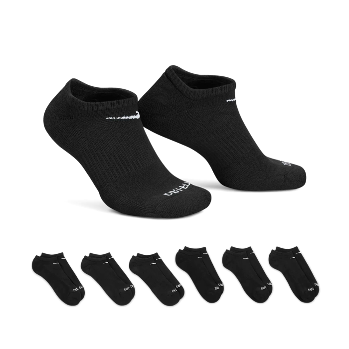 NIKE EVERYDAY PLUS CUSHIONED BLACK