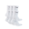 Носки NIKE EVERYDAY CUSHION 6PPK CREW SOCKS WHITE