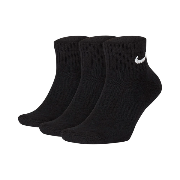 Шкарпетки NIKE U NK EVERYDAY CUSH ANKLE 3PR BLACK