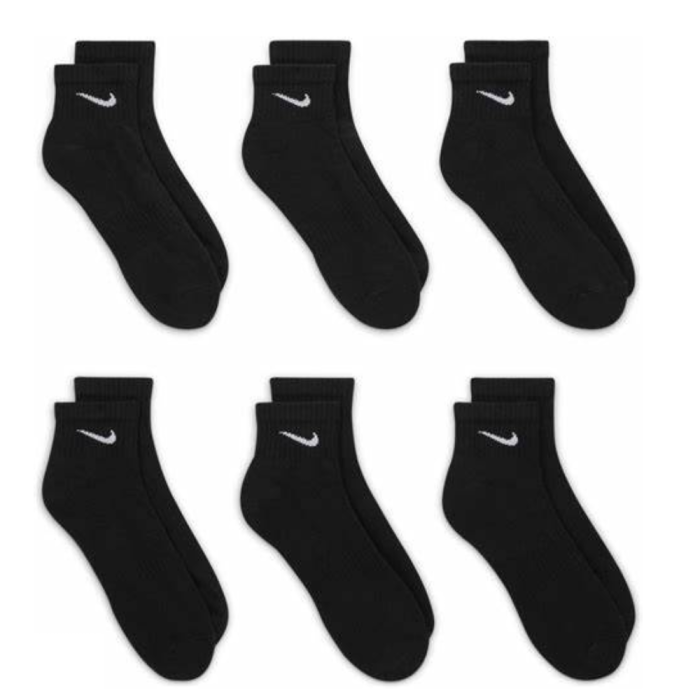 Шкарпетки NIKE U NK EVERYDAY CUSH ANKL 1 BLACK