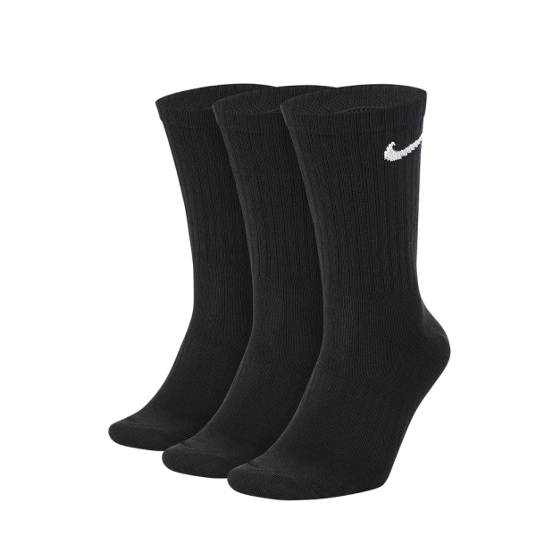 Шкарпетки NIKE U EVERYDAY LTWT CREW 3PR BLACK