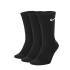 Носки NIKE U EVERYDAY LTWT CREW 3PR BLACK