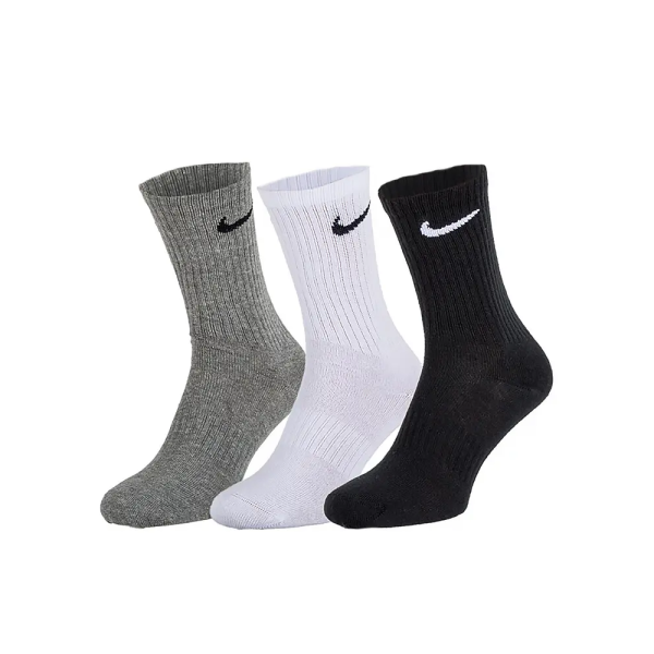 Шкарпетки NIKE U EVERYDAY LTWT CREW 3PR MULTI