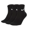 Шкарпетки NIKE U NK EVERYDAY LTWT ANKLE 3PR BLACK