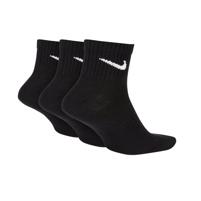 Шкарпетки NIKE U NK EVERYDAY LTWT ANKLE 3PR BLACK